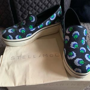 Stella McCartney Binx Platform Canvas Sneakers